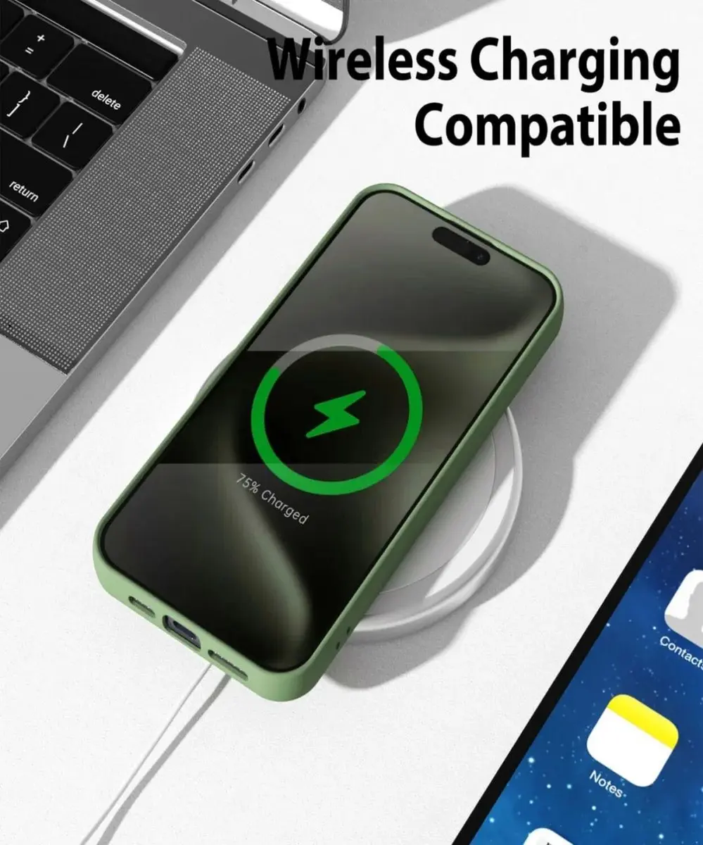 Selected by GSMpunt.nl iPhone 15 Pro Max Hoesje Groen - Dun TPU