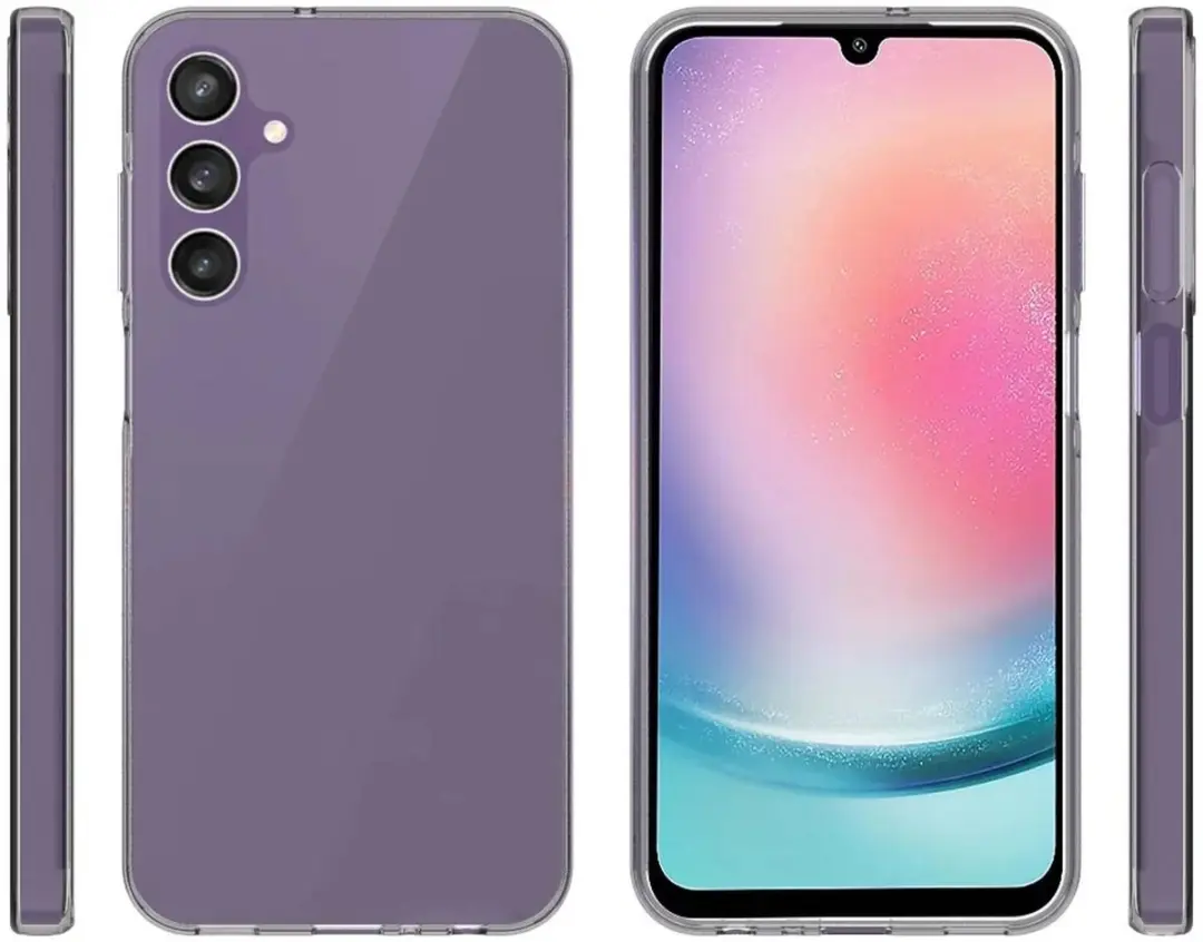 Selected Transparant TPU Hoesje Samsung Galaxy A25