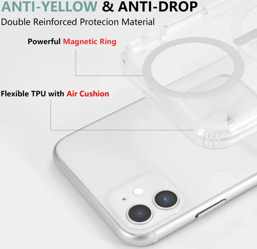 Selected iPhone 11 Hoesje MagSafe Transparant