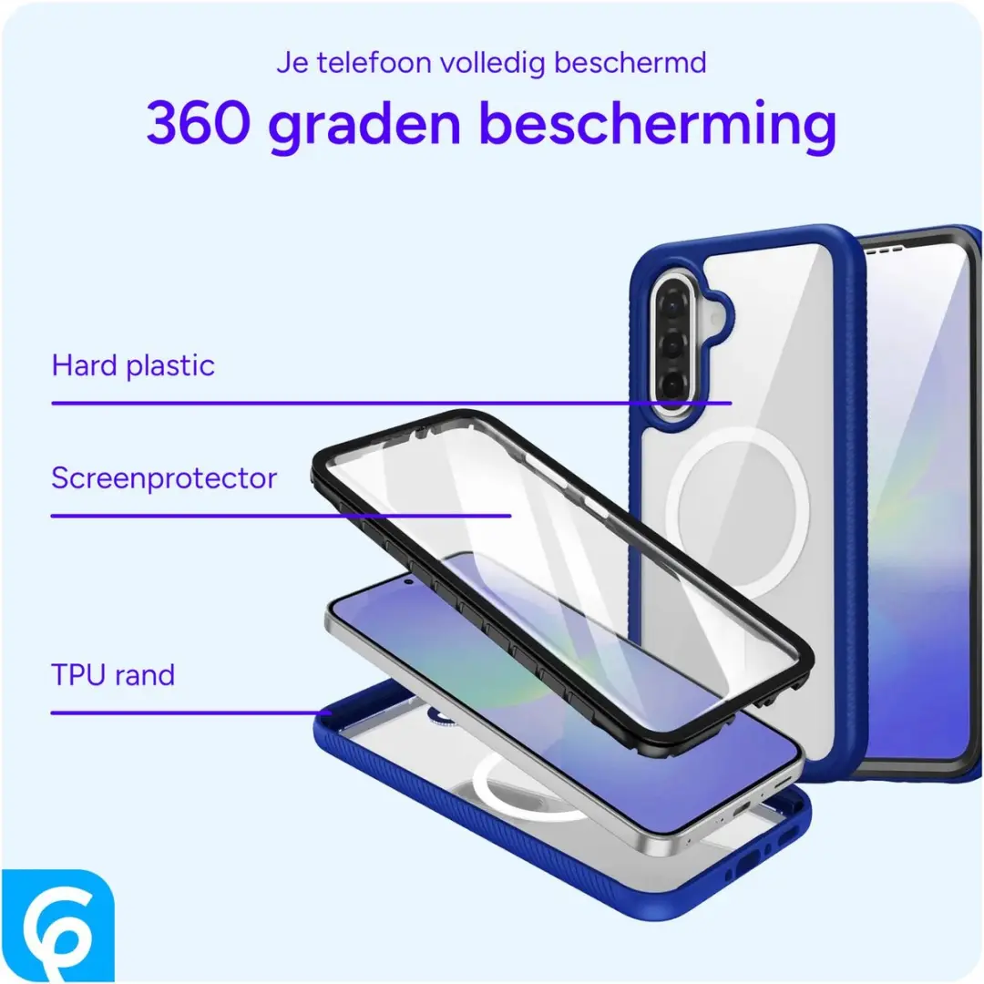 Selected Hoesje Samsung Galaxy A56 - Blauw - MagSafe