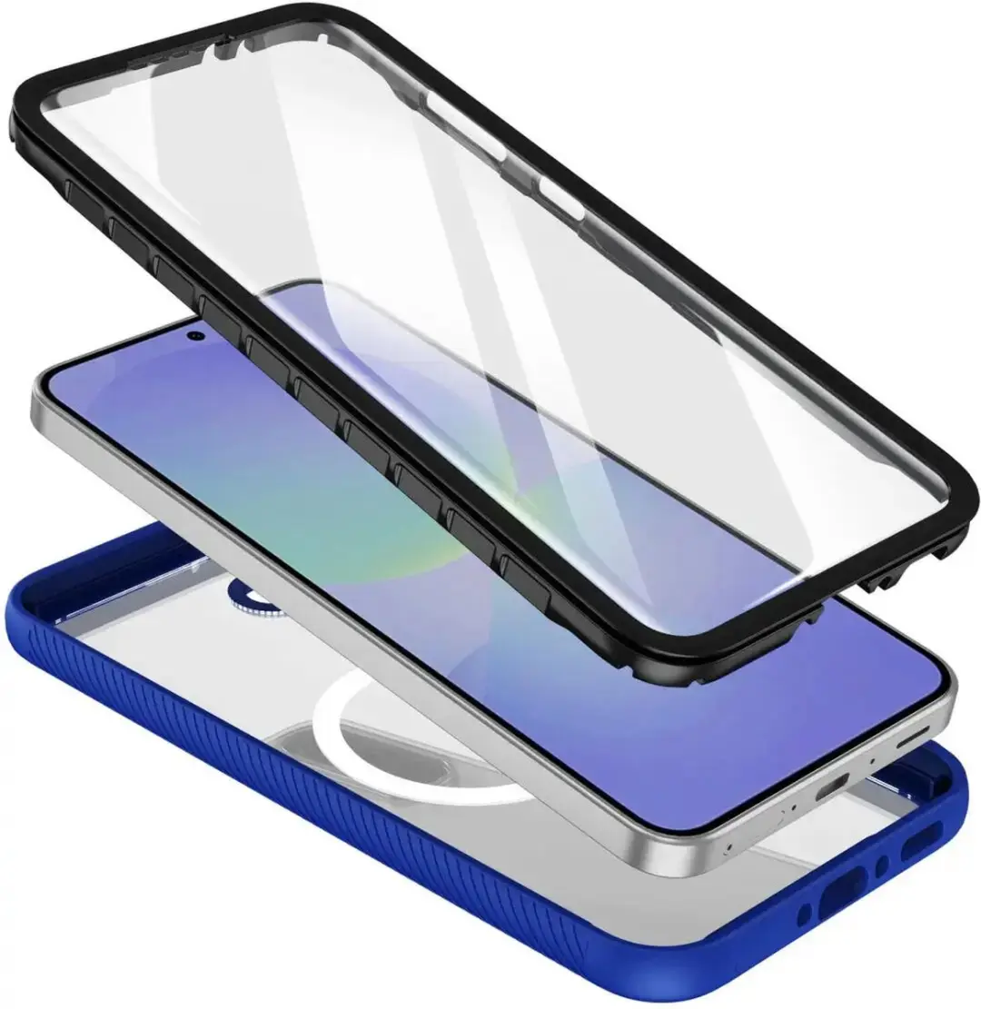 Selected Hoesje Samsung Galaxy A56 - Blauw - MagSafe