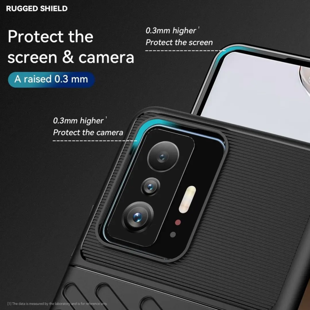 Selected Thunder Design Hoesje Xiaomi 11T/11T Pro - Zwart