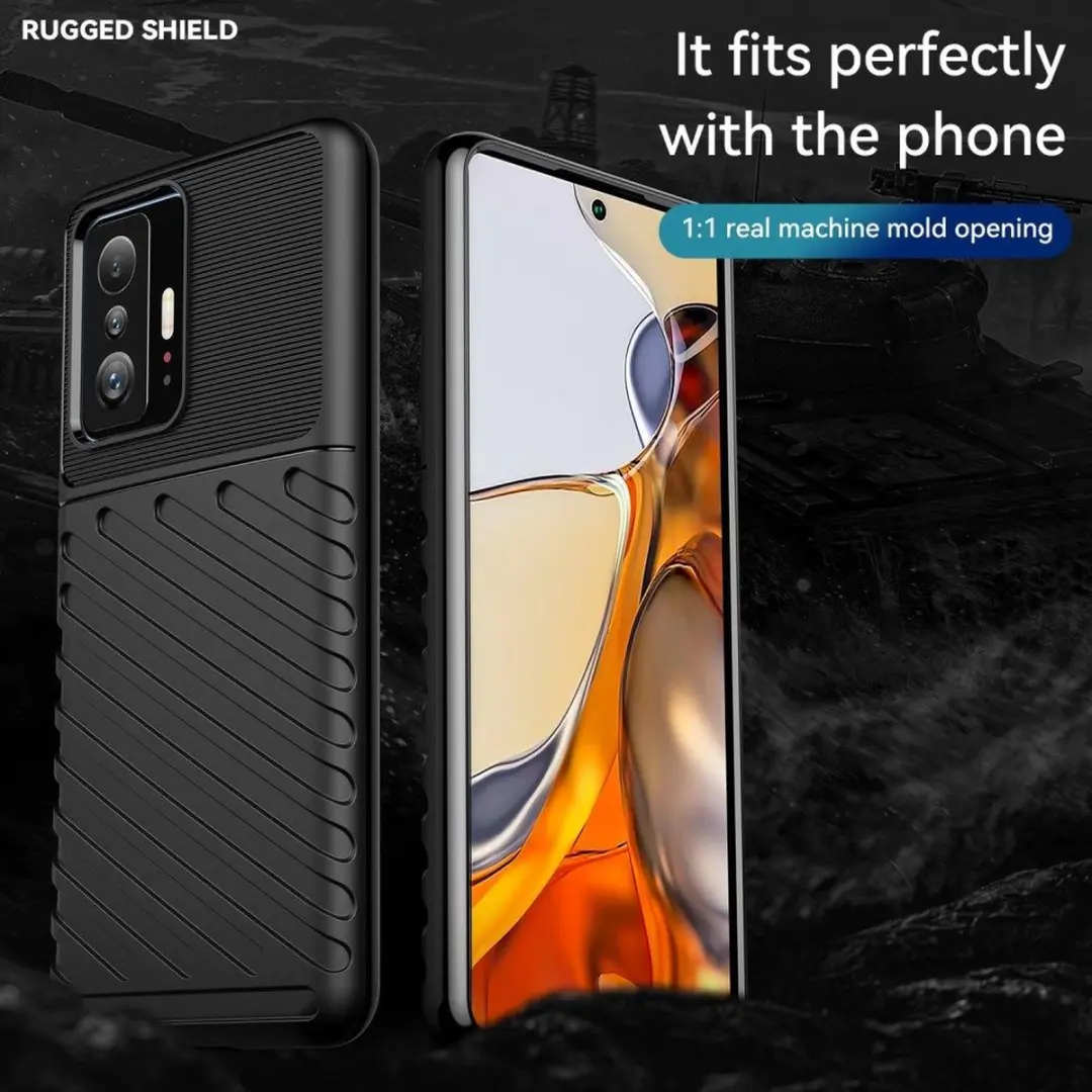 Selected Thunder Design Hoesje Xiaomi 11T/11T Pro - Zwart