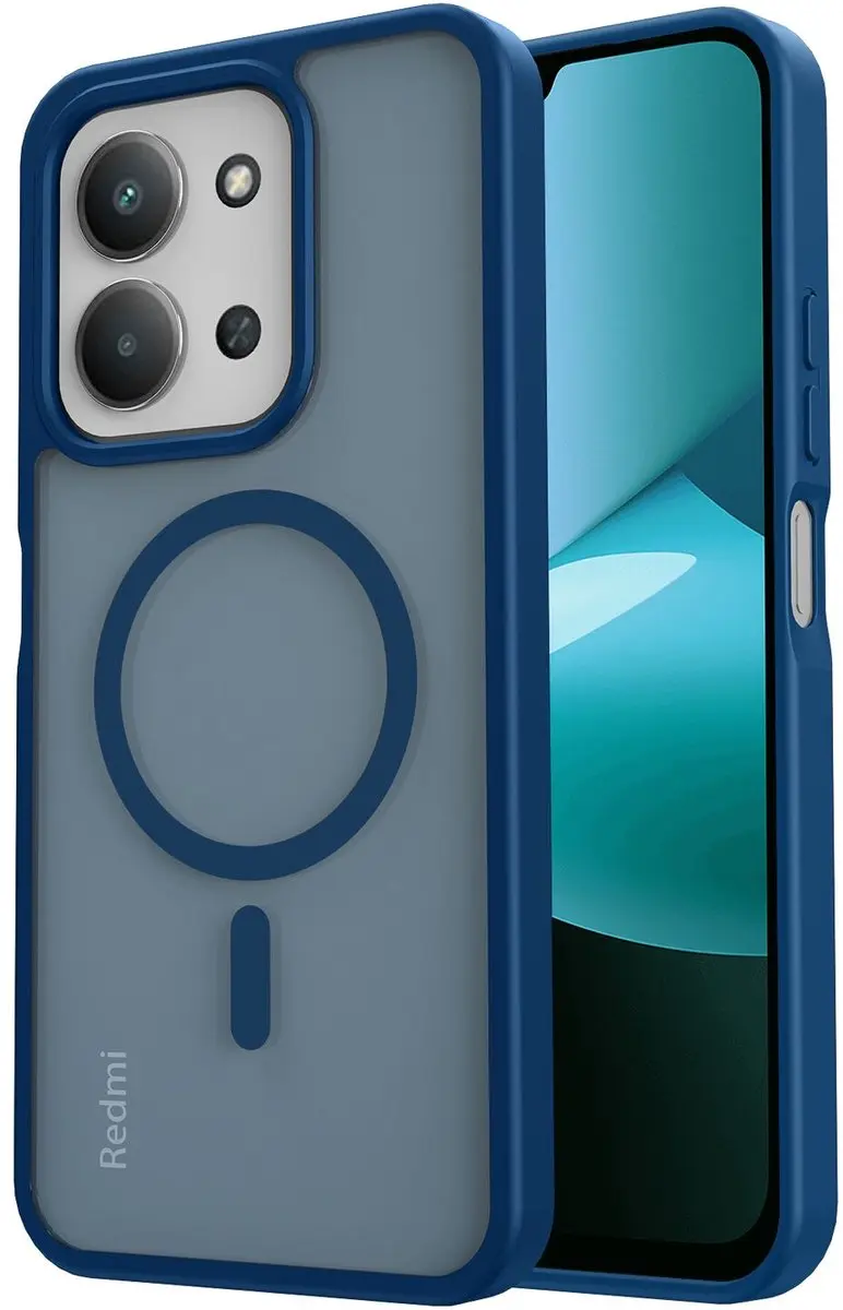 Selected Hoesje Xiaomi Redmi 15C MagSafe Blauw