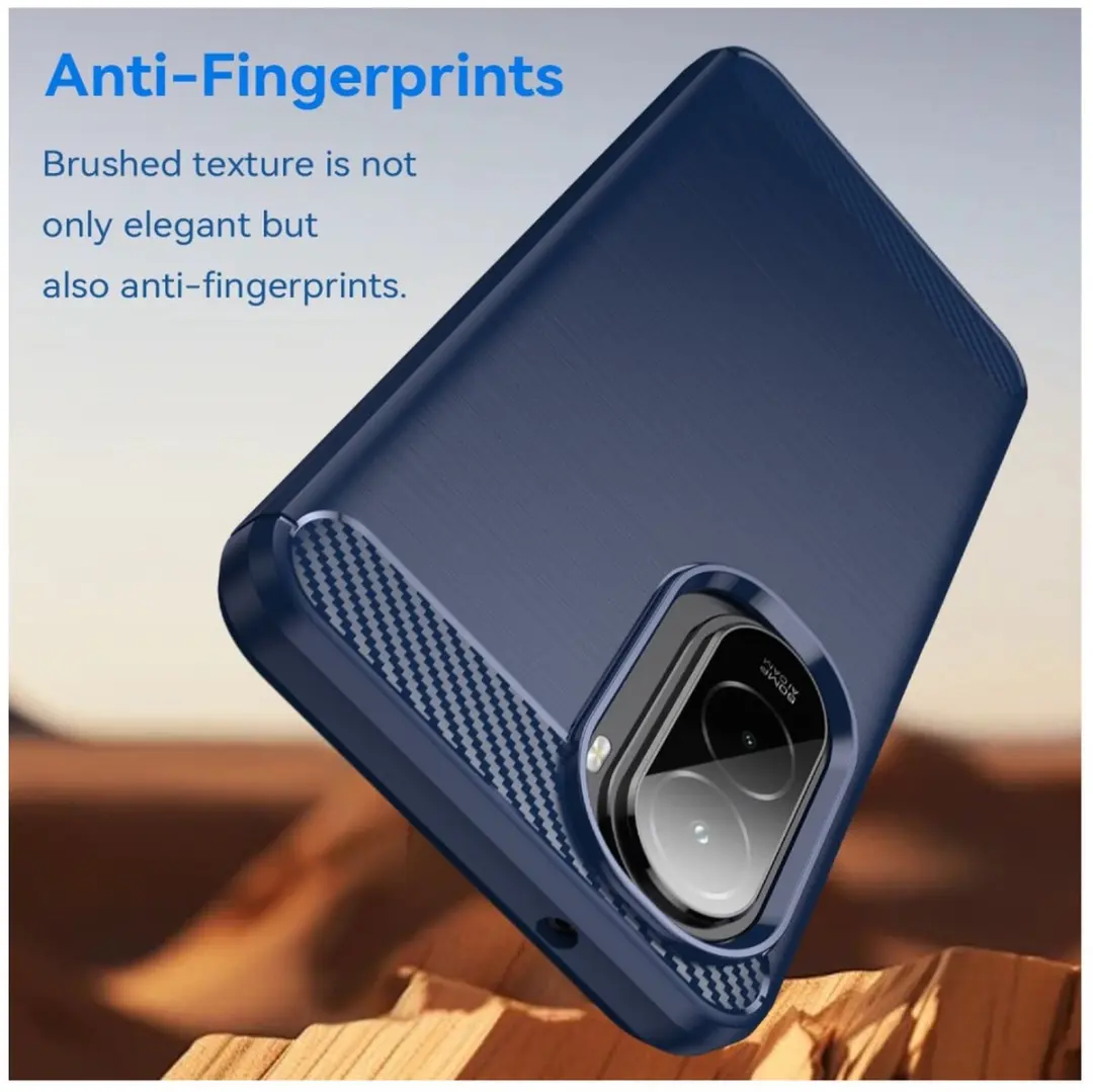 Selected TPU Hoesje Xiaomi Poco M7 - Blauw