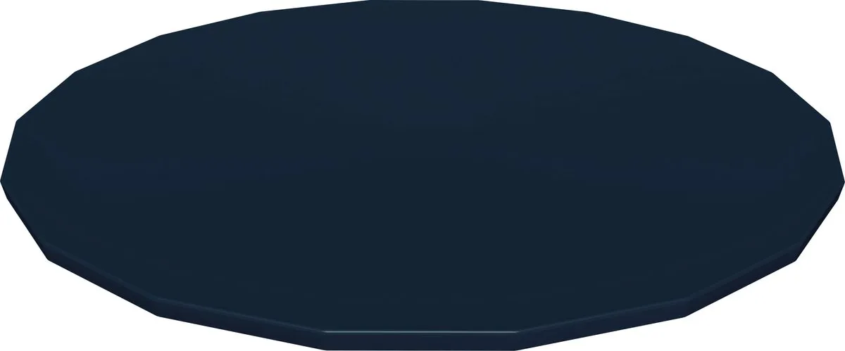 Bestway Afdekzeil rond Ø549cm - 58039 Zwart