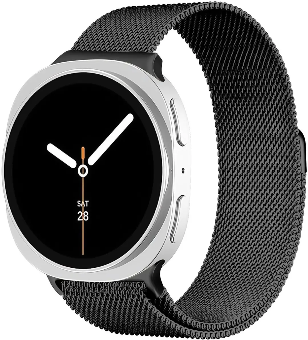 Selected SBG Milanees Horlogebandje Samsung Galaxy Watch 8