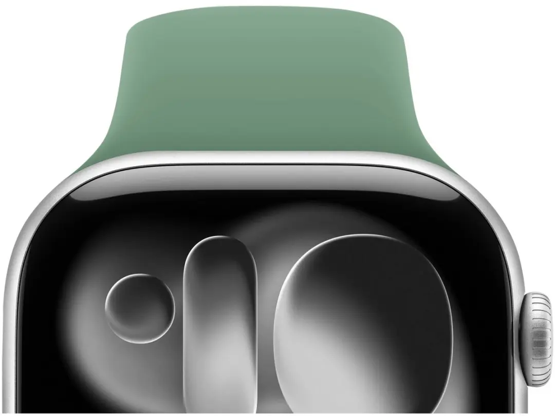 Selected SBG Siliconen Horlogeband Apple Watch 6 40mm - Donker Groen