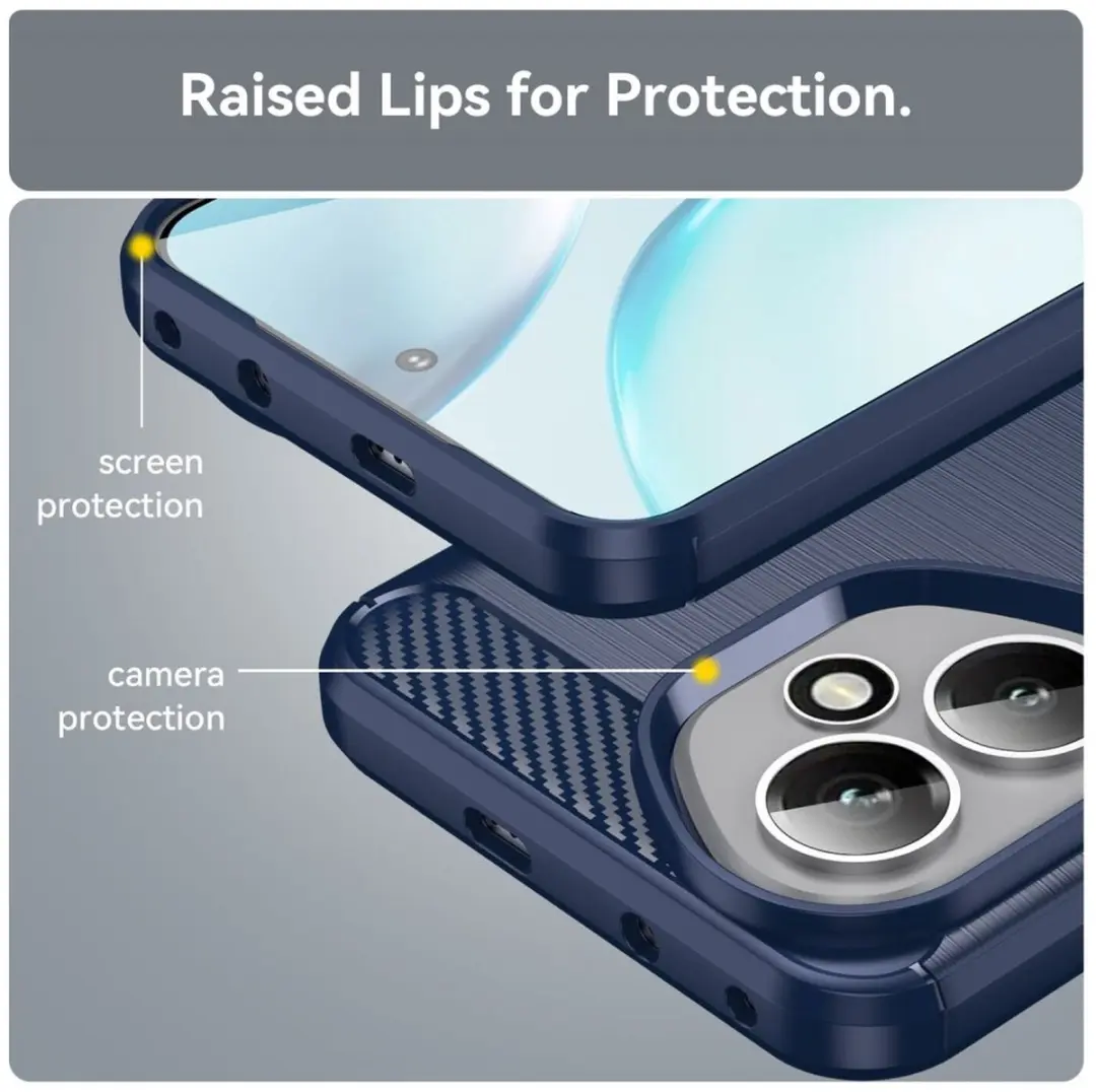 Selected by GSMpunt.nl TPU Hoesje Honor 400 - Blauw