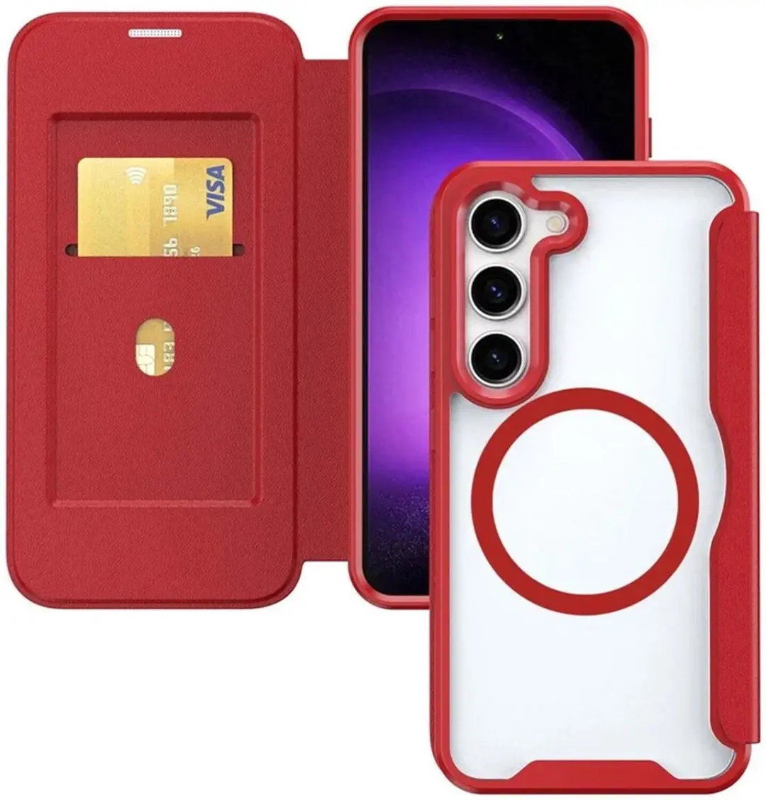 Selected Portemonnee Hoesje Samsung Galaxy S24 MagSafe