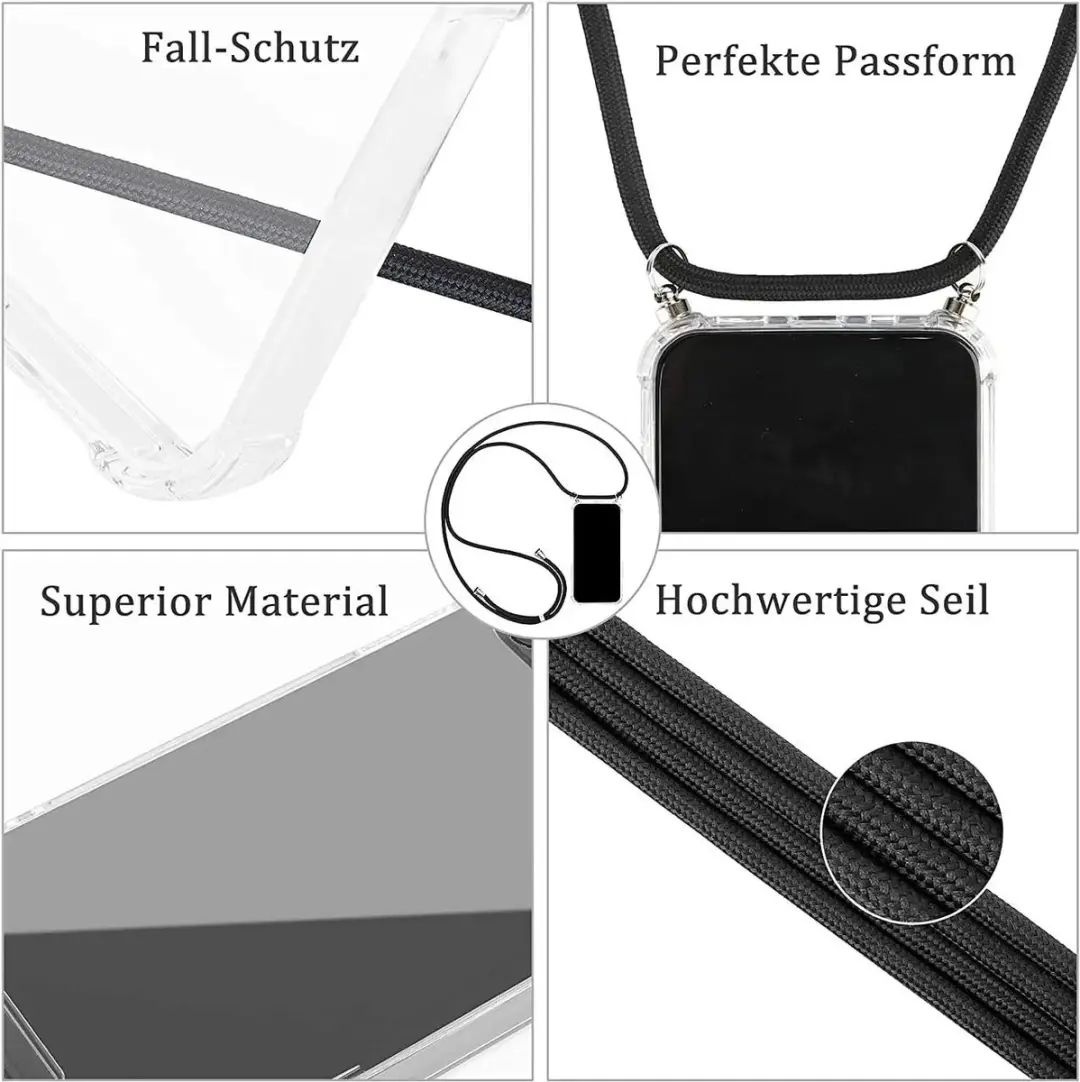 Selected Transparant Hoesje Oppo Reno 15 - Koord & TPU