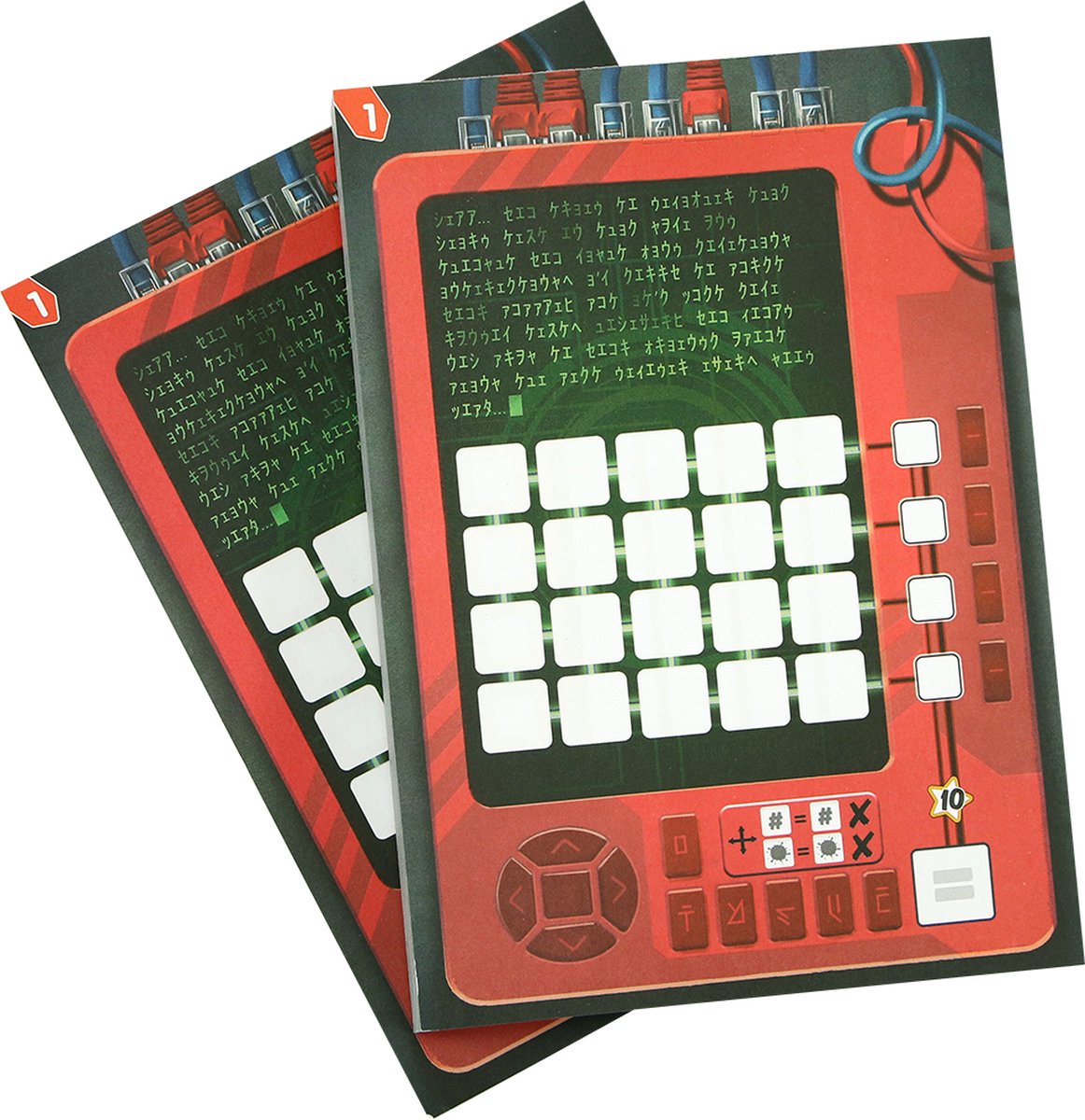 999 Games - Pick a Pen Hackers - Scoreblokken