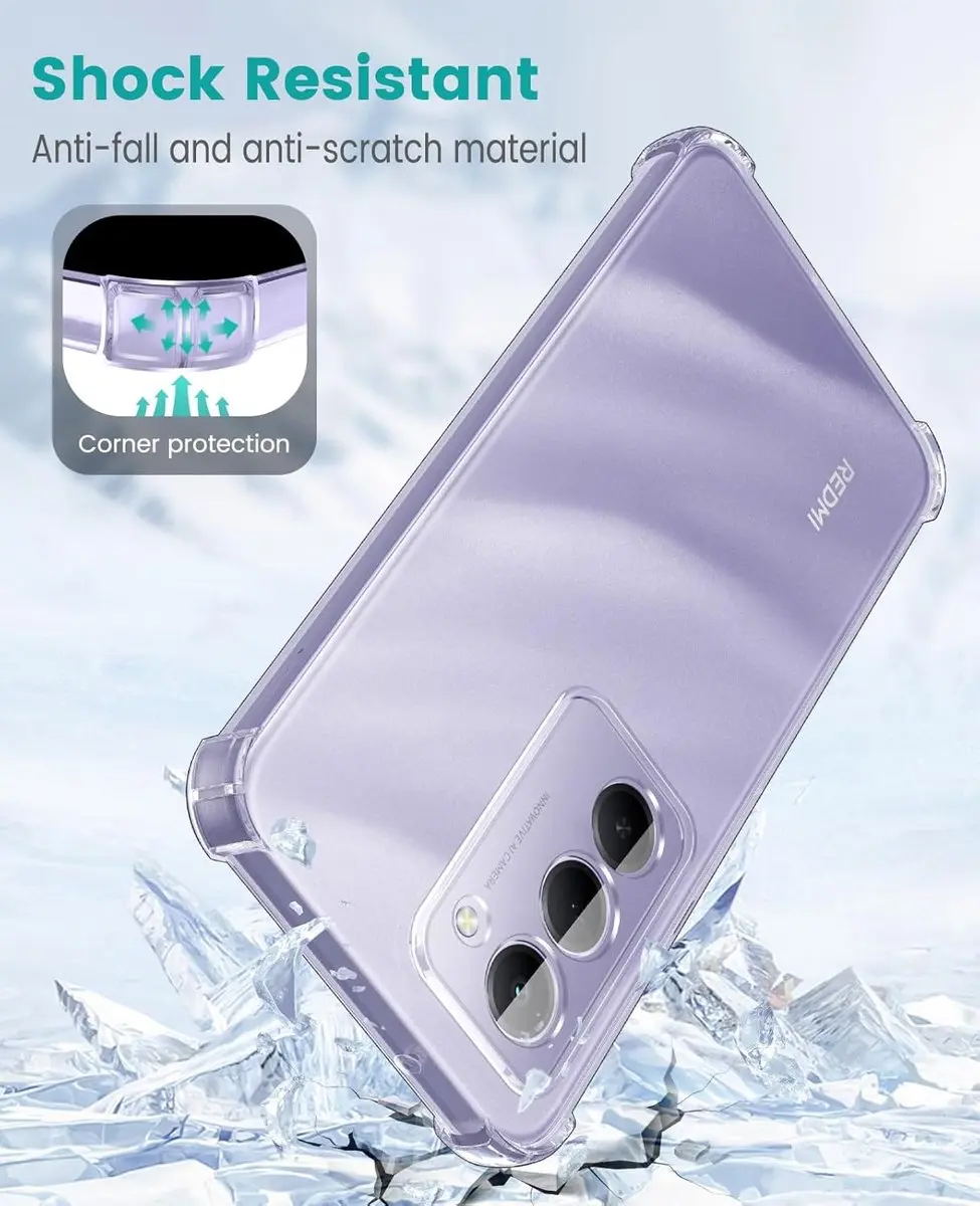 Selected Transparant Hoesje Xiaomi Redmi 15 - Schokbestendig TPU