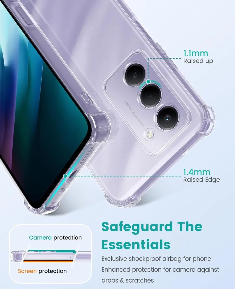 Selected Transparant Hoesje Xiaomi Redmi 15 - Schokbestendig TPU - afbeelding 6 van 6