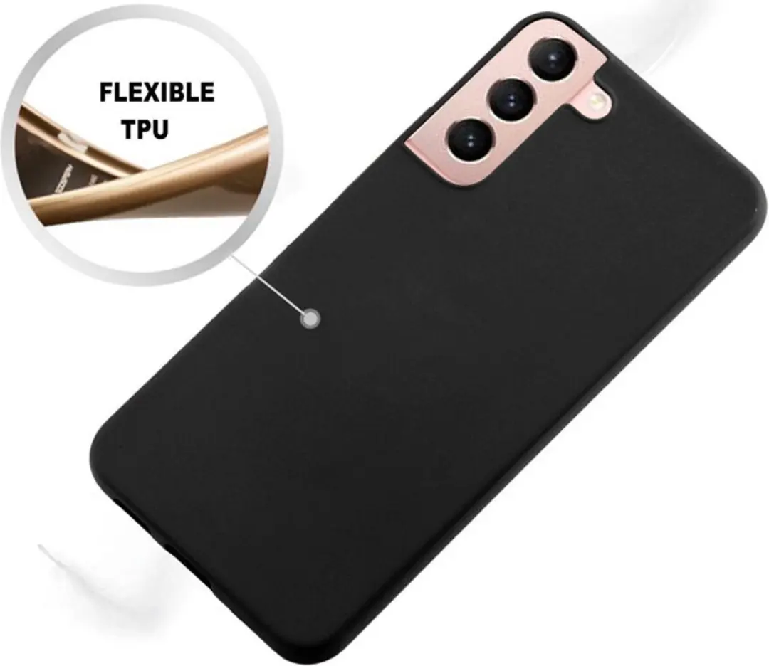 Selected by GSMpunt Samsung Galaxy S22 TPU Hoesje - Zwart
