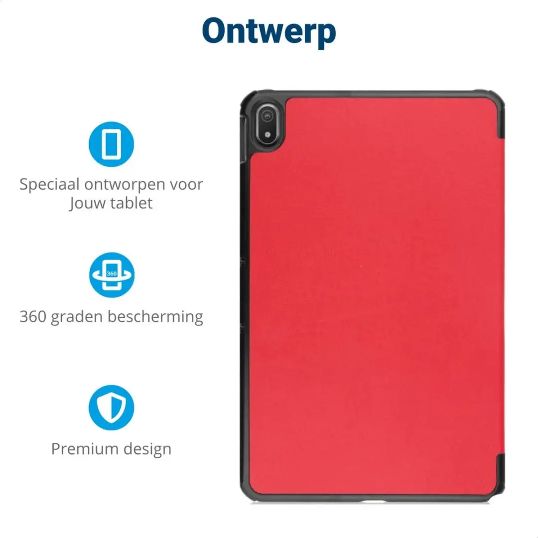 Selected by GSMpunt Nokia T20 Book Case Hoes - Rood