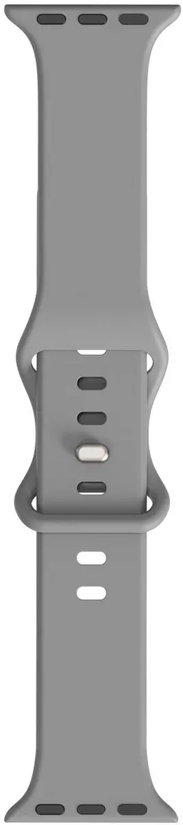 Selected SBG Siliconen Bandje Apple Watch Series 10 42mm - Grijs