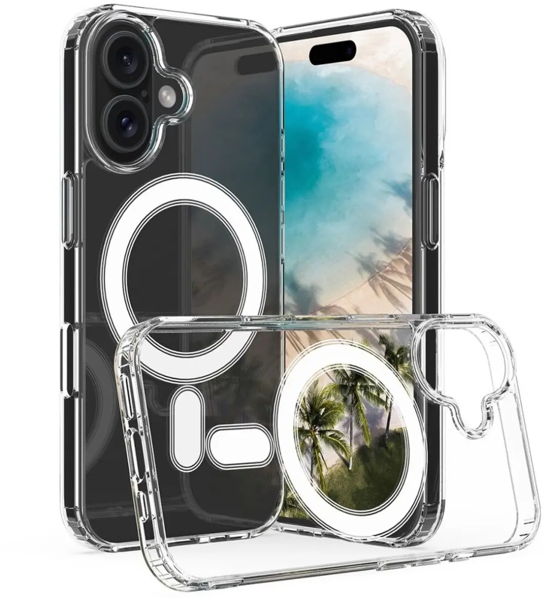 Selected Transparant Hoesje iPhone 16 Plus