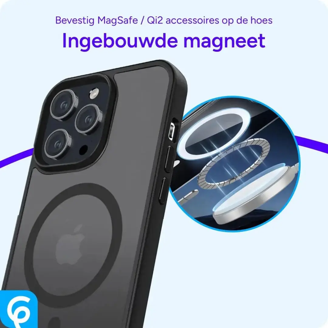 Selected Hoesje iPhone 14 Pro MagSafe - Matte Zwart
