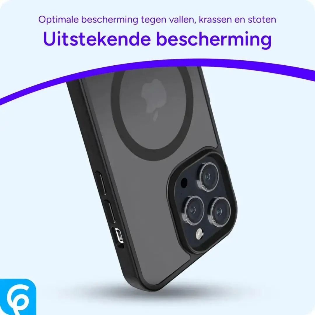 Selected Hoesje iPhone 14 Pro MagSafe - Matte Zwart