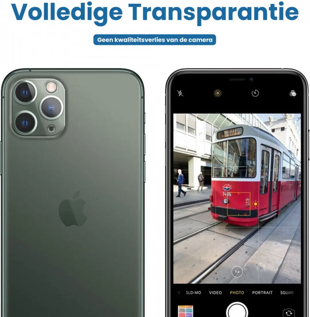 Selected Camera Lens Protector Transparant - iPhone 11 Pro/Max
