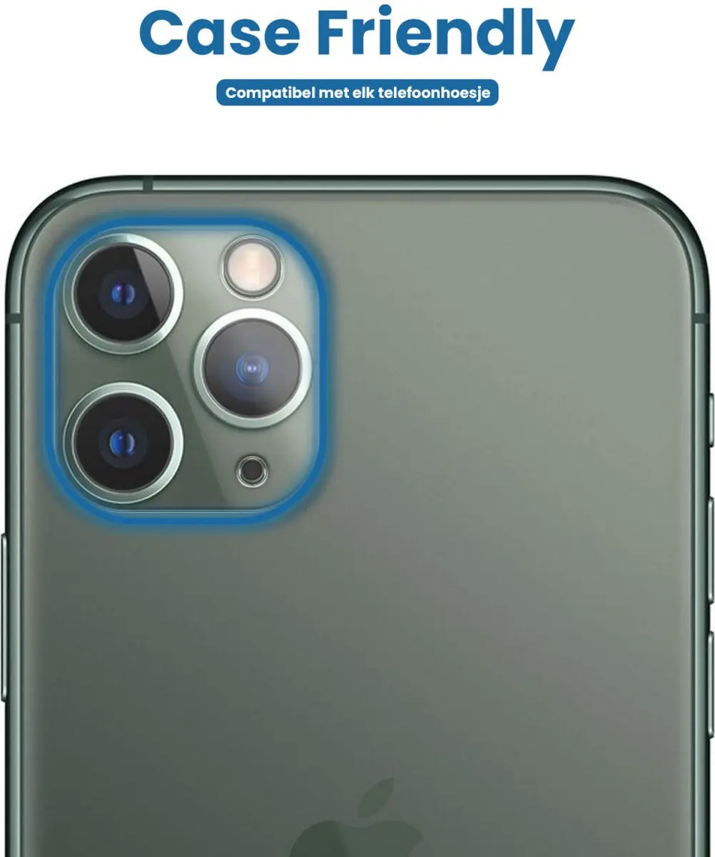 Selected Camera Lens Protector Transparant - iPhone 11 Pro/Max
