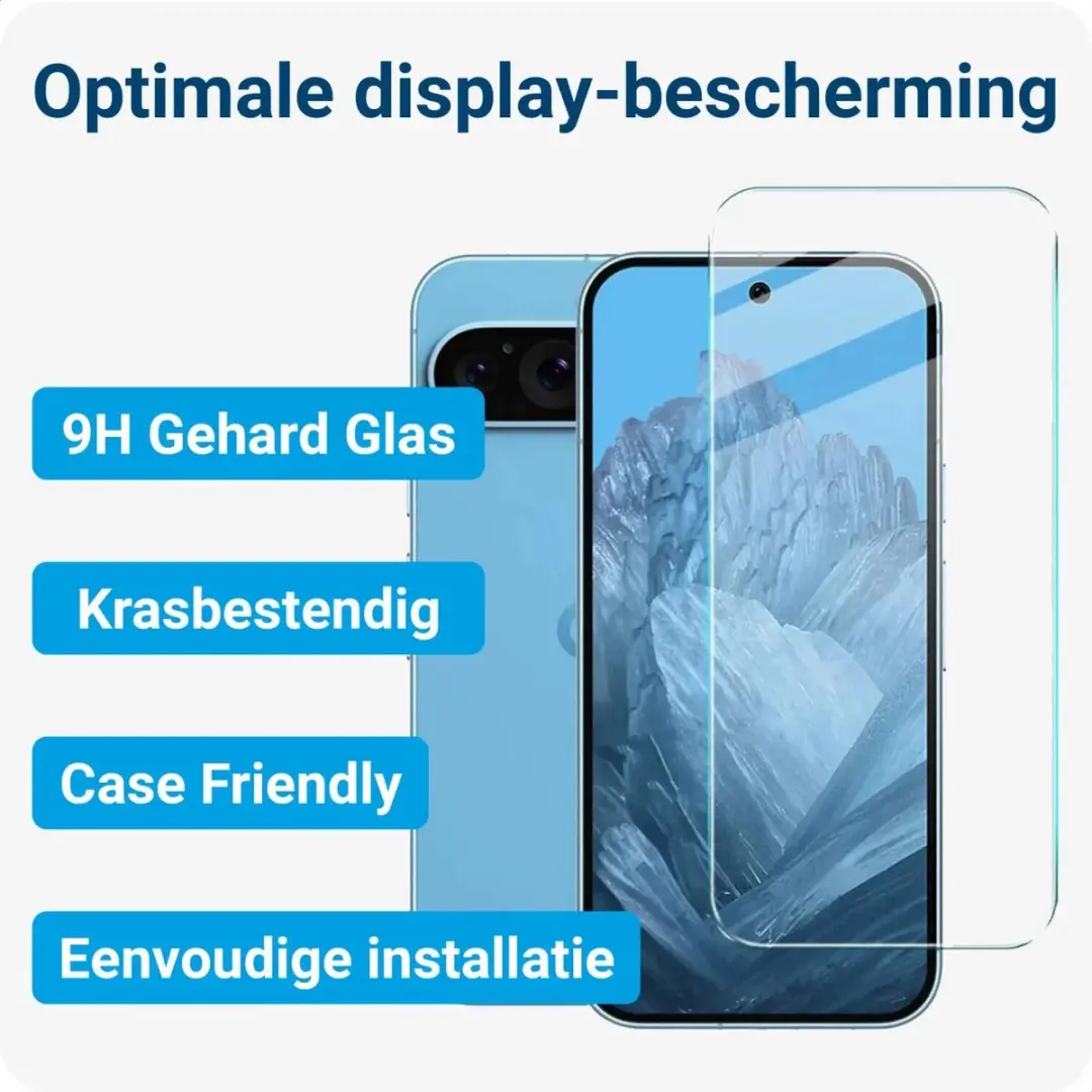 Selected Schokbestendig Hoesje Google Pixel 9/9 Pro - Transparant