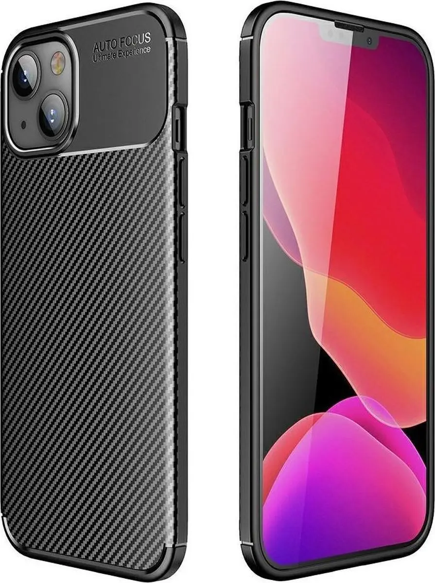 Selected by GSMpunt.nl iPhone 13 Siliconen Hoesje - Zwart