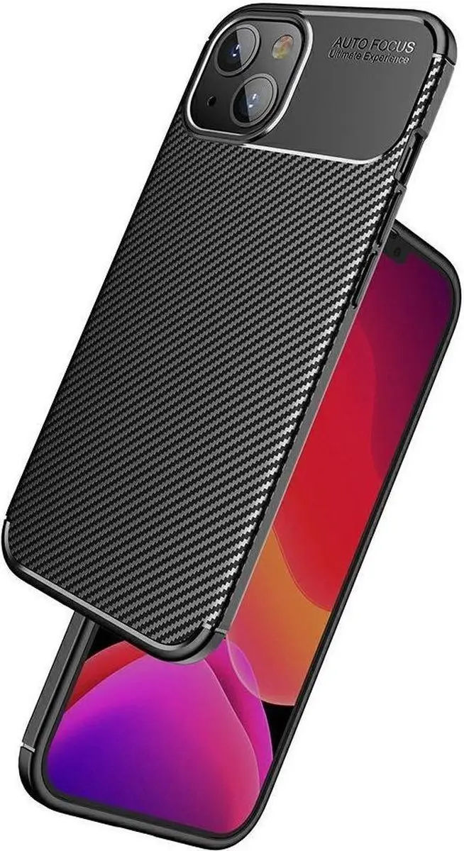 Selected by GSMpunt.nl iPhone 13 Siliconen Hoesje - Zwart