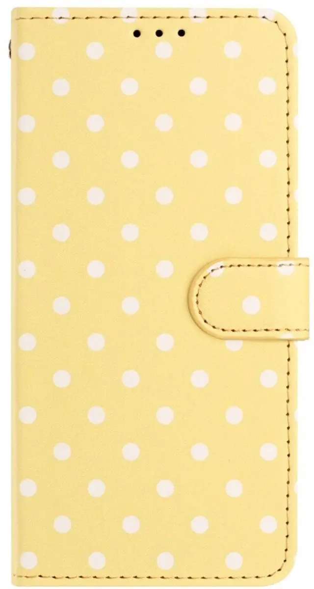Selected Hoesje Samsung Galaxy S26 Ultra Polka Dot Wallet - Geel - afbeelding 6 van 6