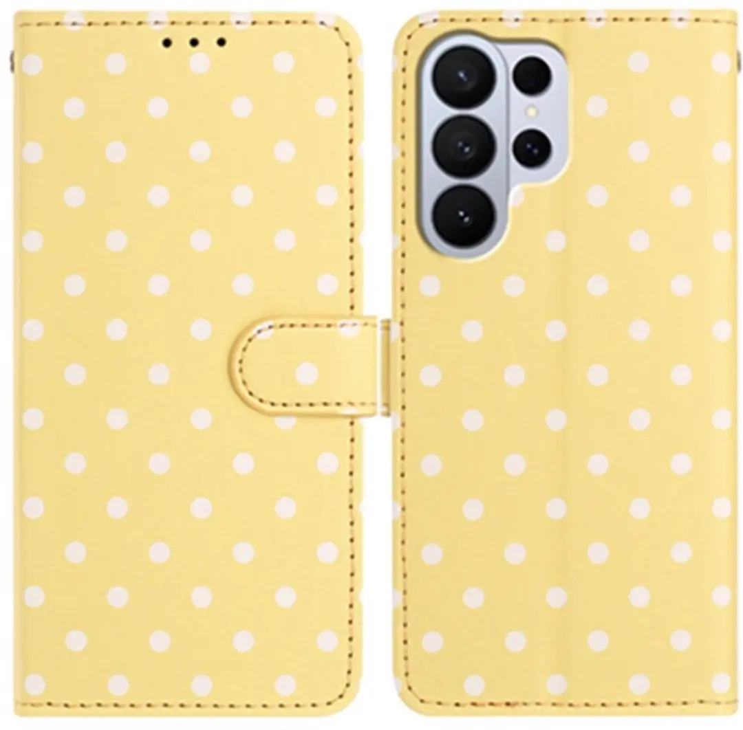 Selected Hoesje Samsung Galaxy S26 Ultra Polka Dot Wallet