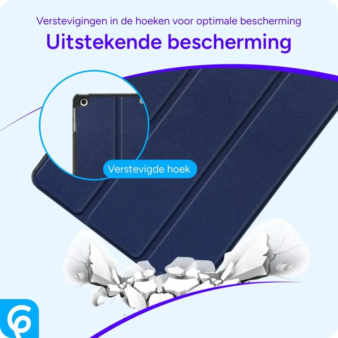 Selected by GSMpunt Tablethoes iPad 10.2" - Blauw