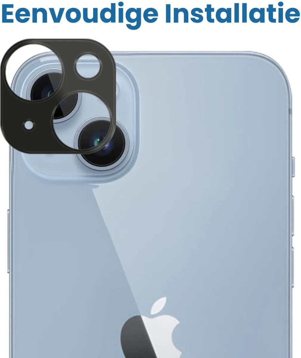 Selected by GSMpunt.nl Camera Lens Protector - Zwart - iPhone 14/14 Plus