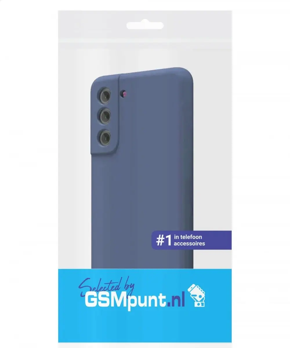 Selected Hoesje Samsung Galaxy S21 - Dun TPU Donkerblauw - afbeelding 6 van 6