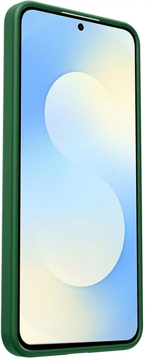 Selected Hoesje Samsung Galaxy S25 FE - Groen Matte Back Cover - afbeelding 6 van 6