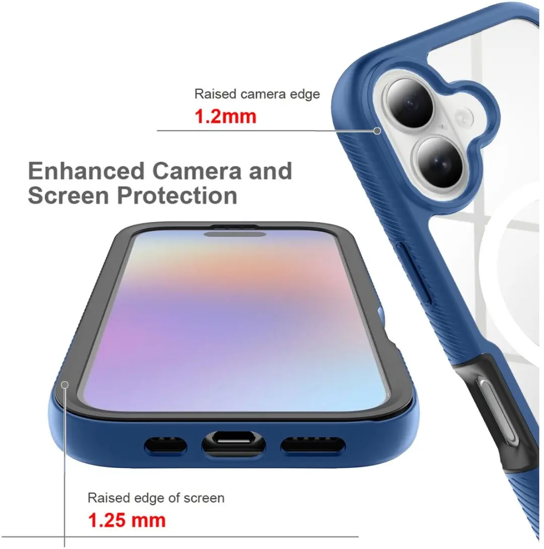 Selected by GSMpunt.nl iPhone 17 Hoesje - Blauw - MagSafe - afbeelding 6 van 6