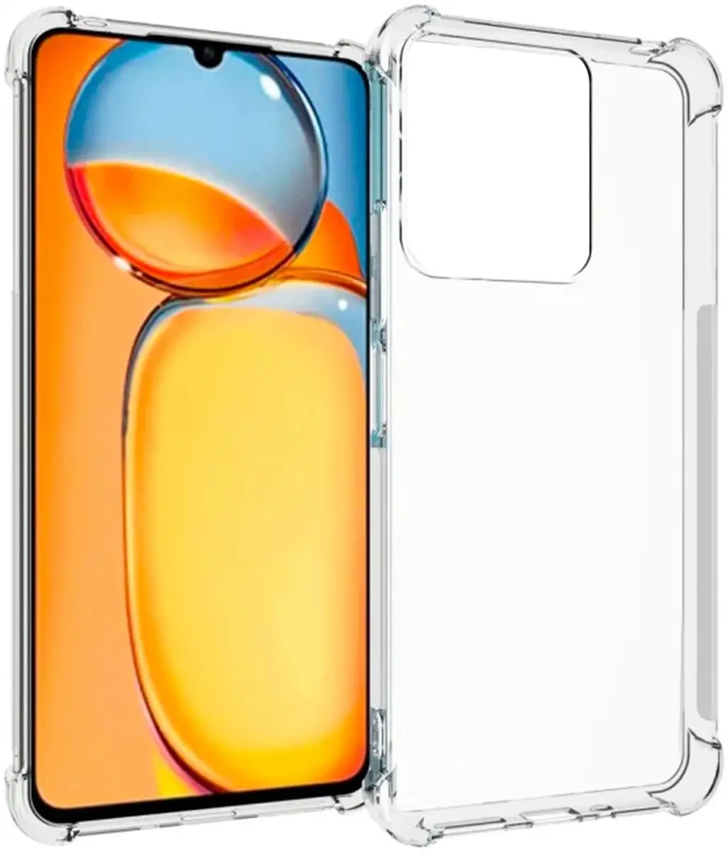 Selected Schokbestendig Hoesje Xiaomi Redmi 13C - Transparant