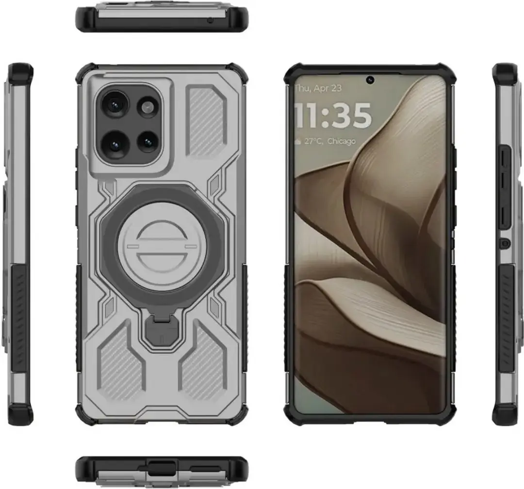 Selected Hoesje Motorola Edge 50 - MagSafe Grijs - afbeelding 6 van 6