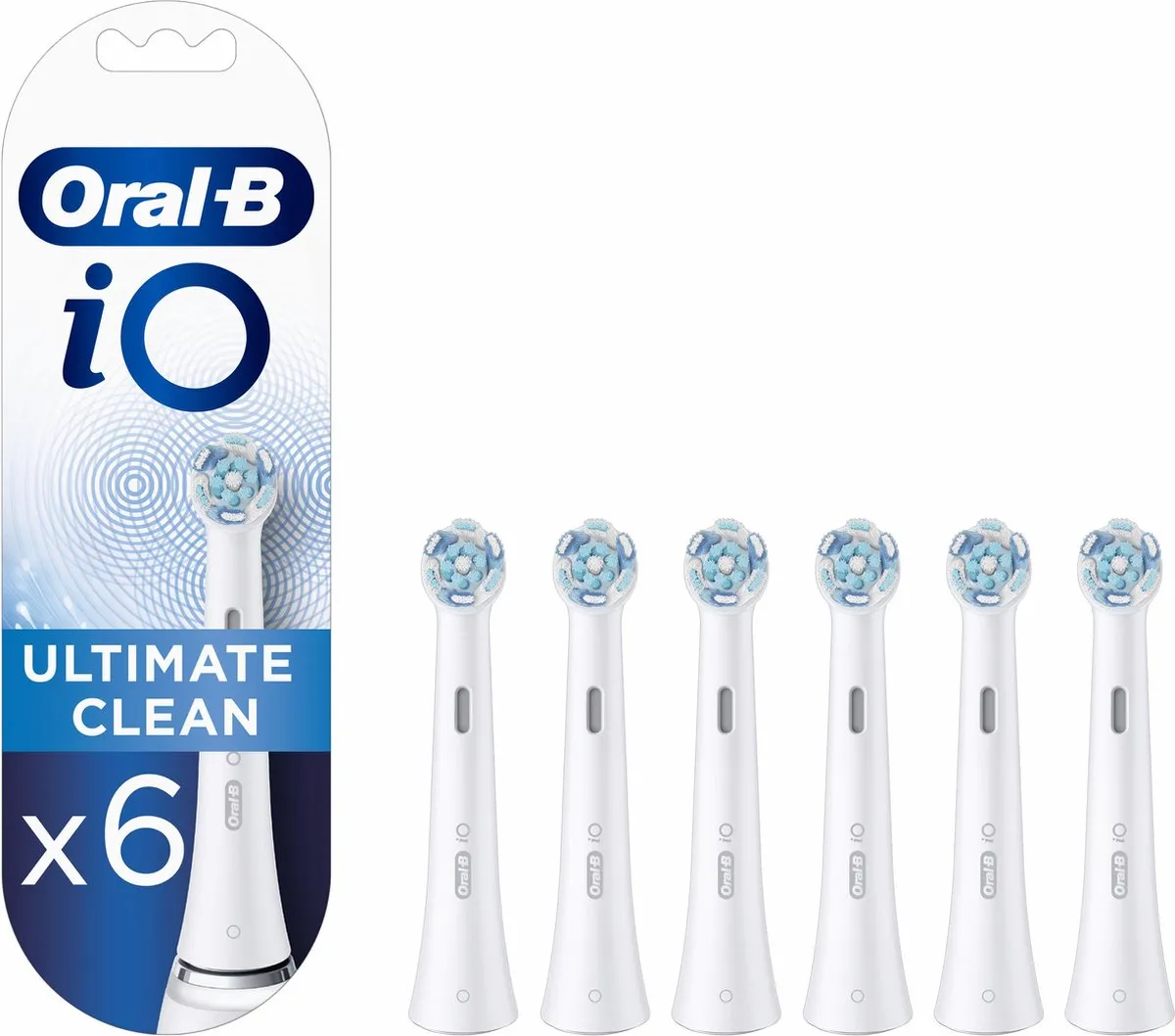 Oral-B iO Ultimate Clean Opzetborstels 6 Stuks