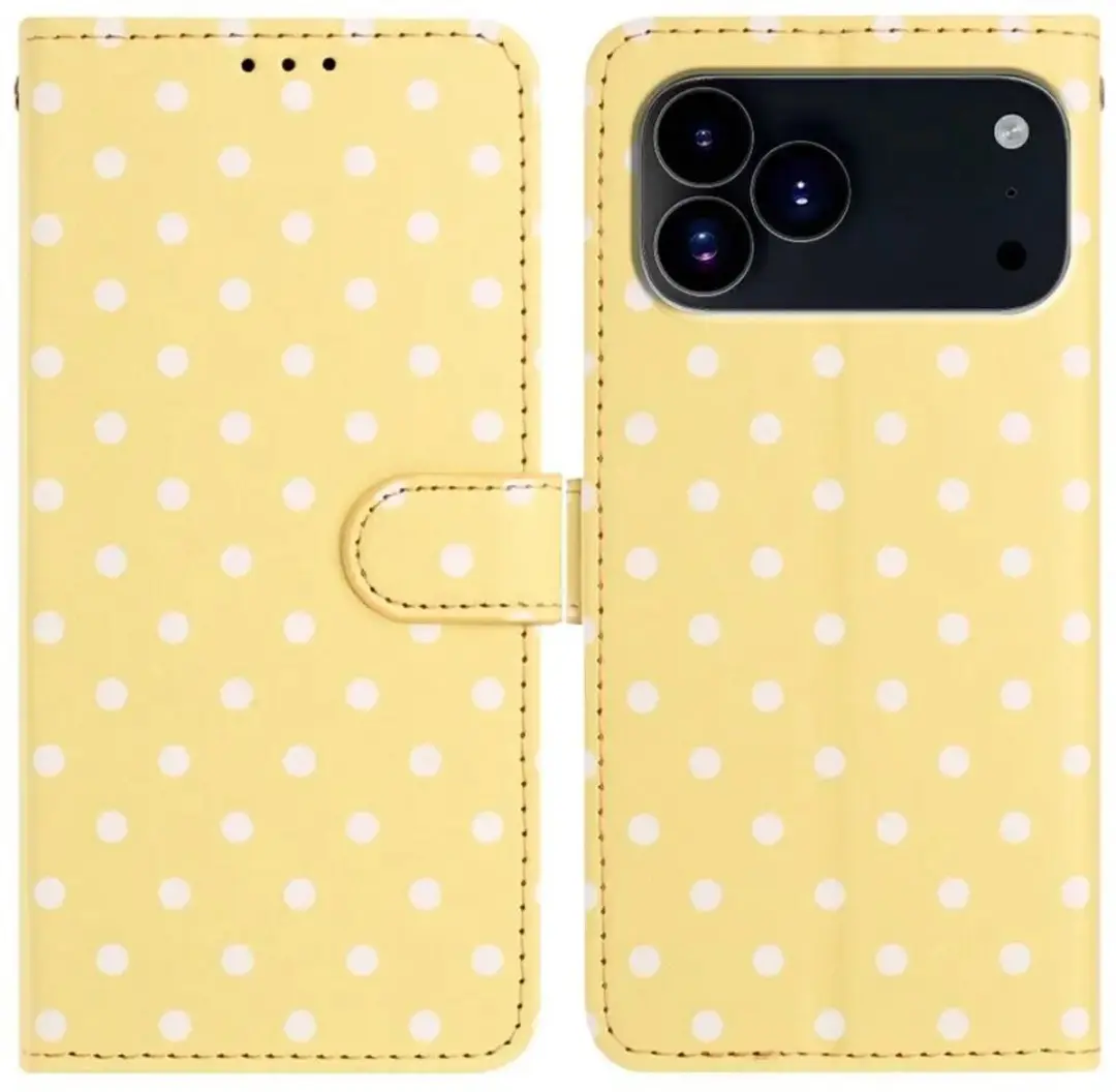 Selected iPhone 17 Pro Polka Dot Wallet Hoesje