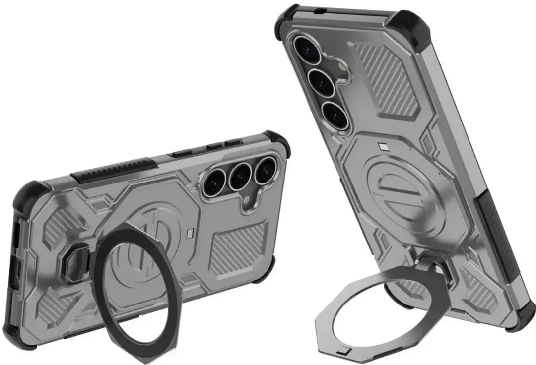 Selected Hoesje Samsung Galaxy S25 MagSafe Grijs