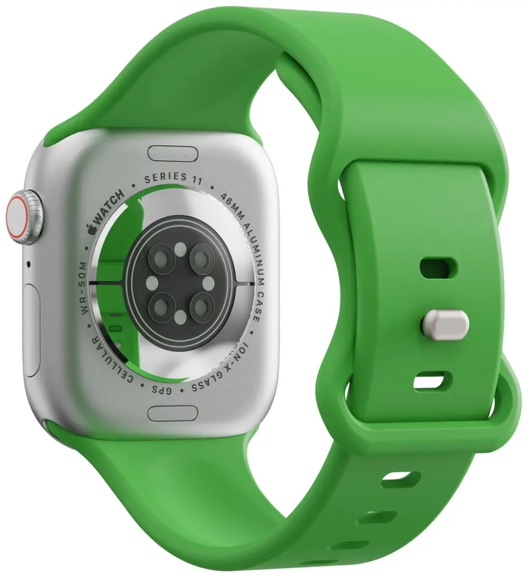 SBG Siliconen Bandje Apple Watch Ultra 2 49mm - Lichtgroen
