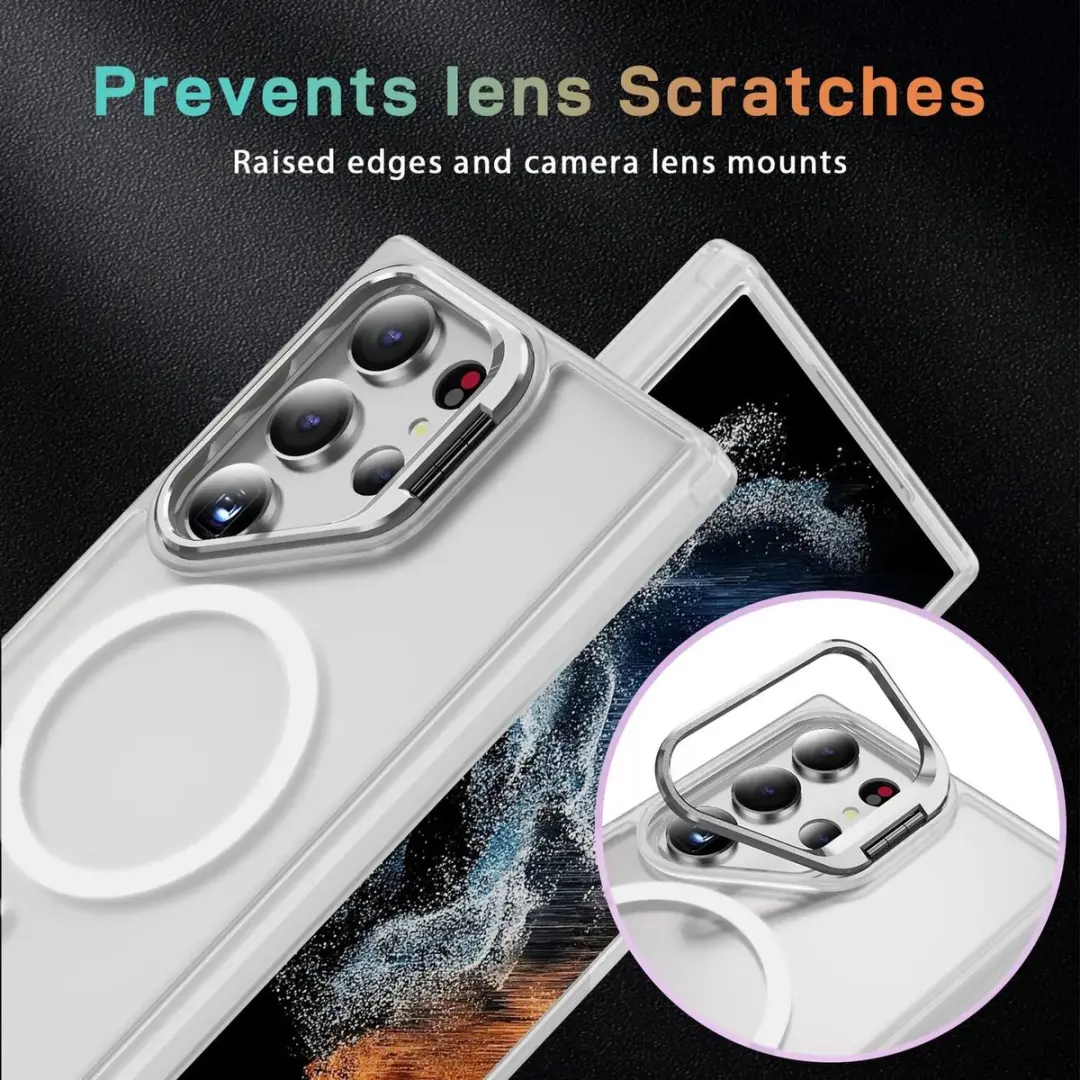 Selected Hoesje Samsung Galaxy S23 Ultra MagSafe Transparant - afbeelding 6 van 6