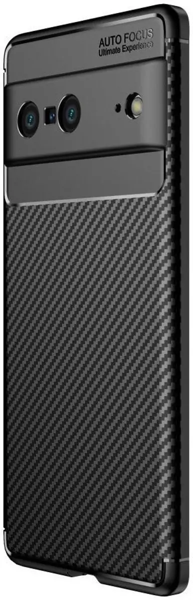 Google Pixel 7 Siliconen Carbon Hoesje