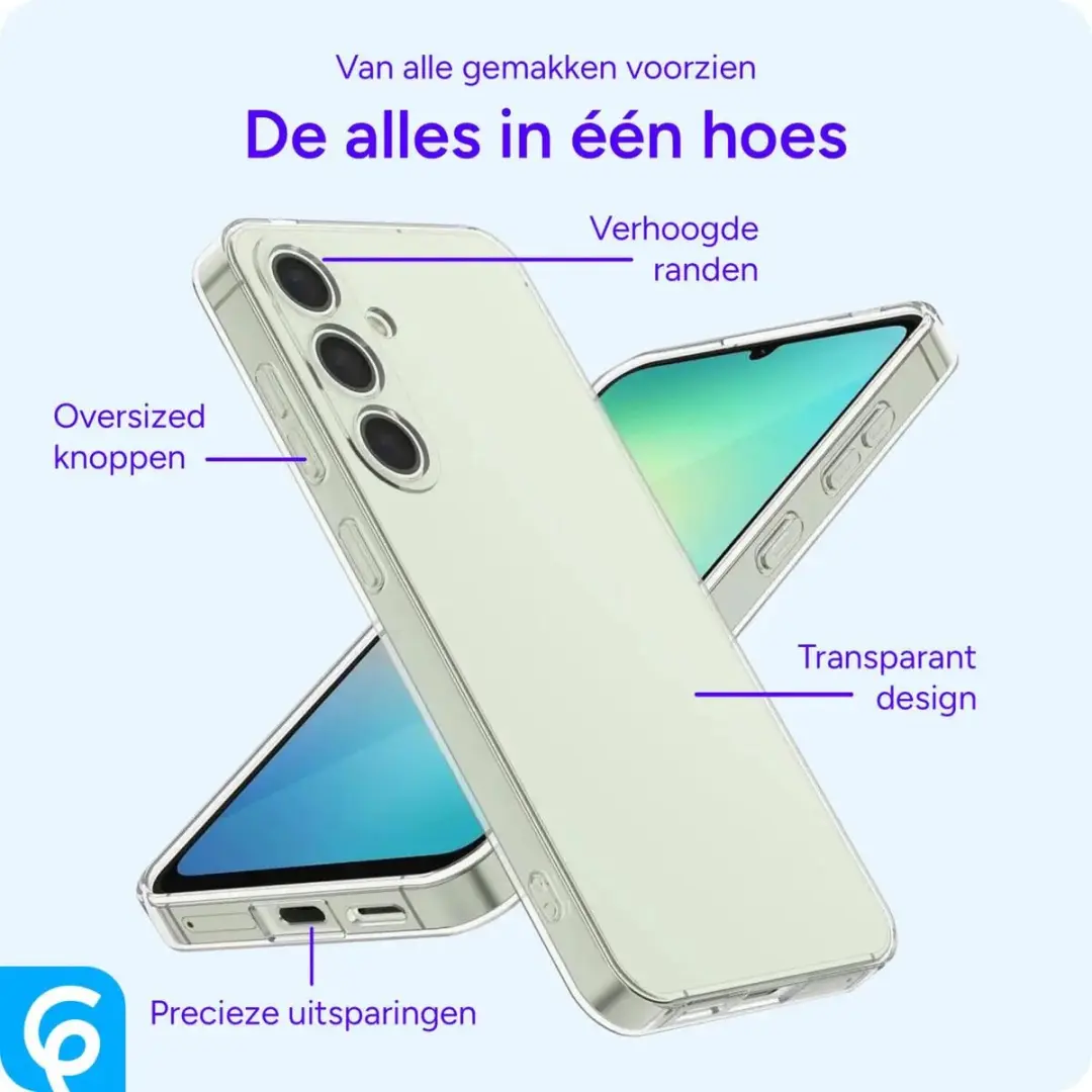 Selected Transparant TPU Hoesje Samsung Galaxy S25