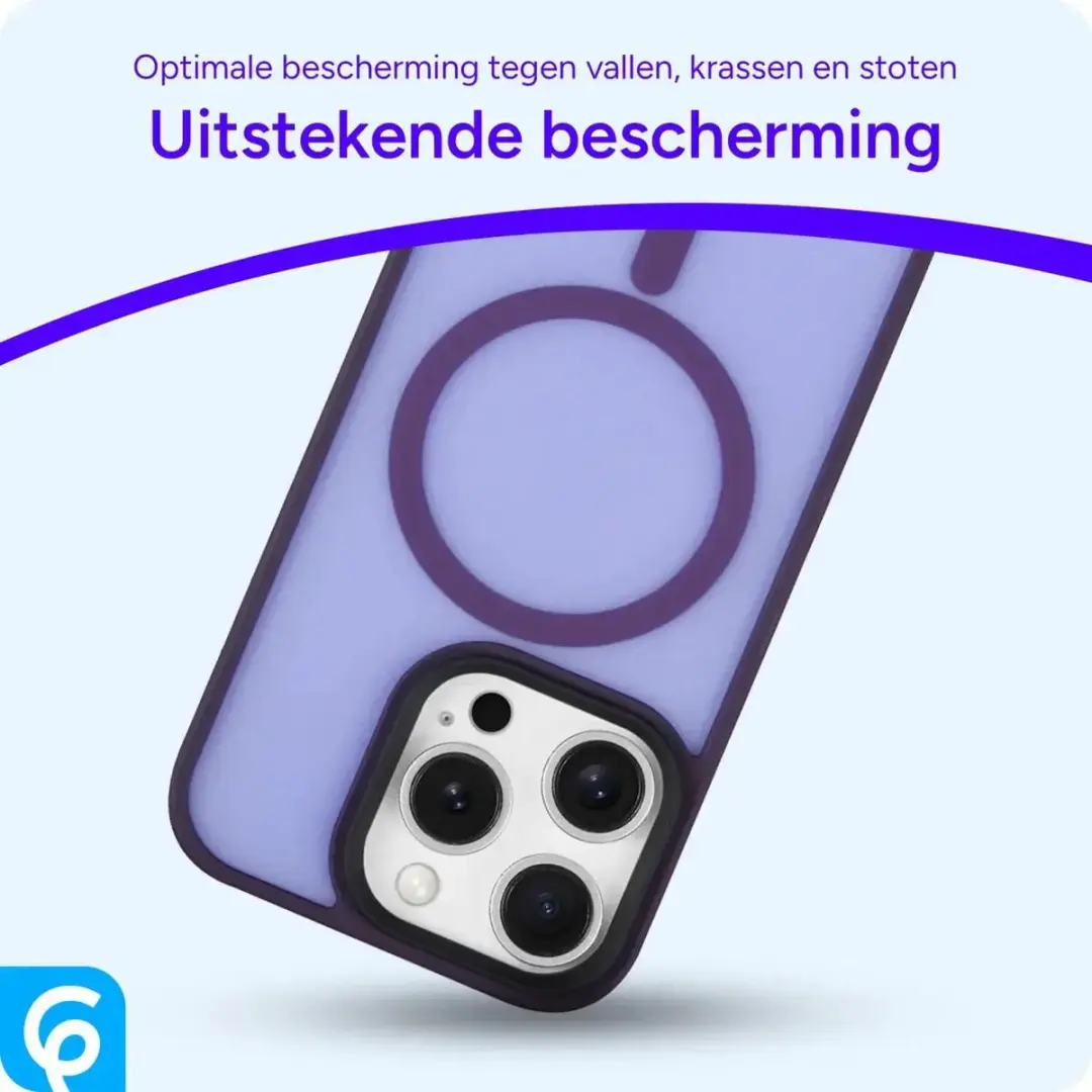 Selected by GSMpunt.nl iPhone 16 Pro Max Hoesje - Paars - MagSafe