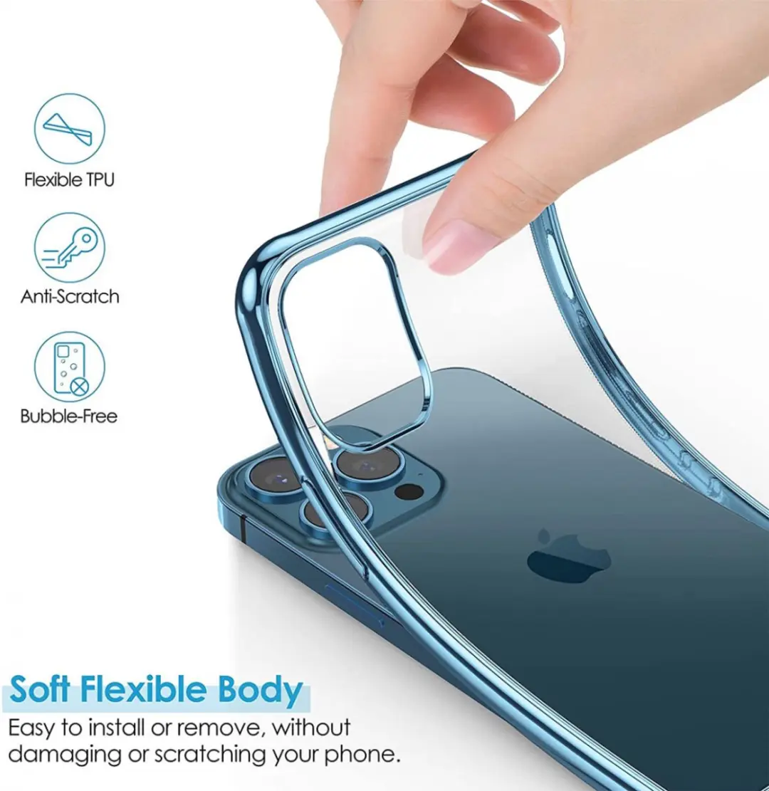 Selected Transparant TPU Hoesje iPhone 13 Pro Max