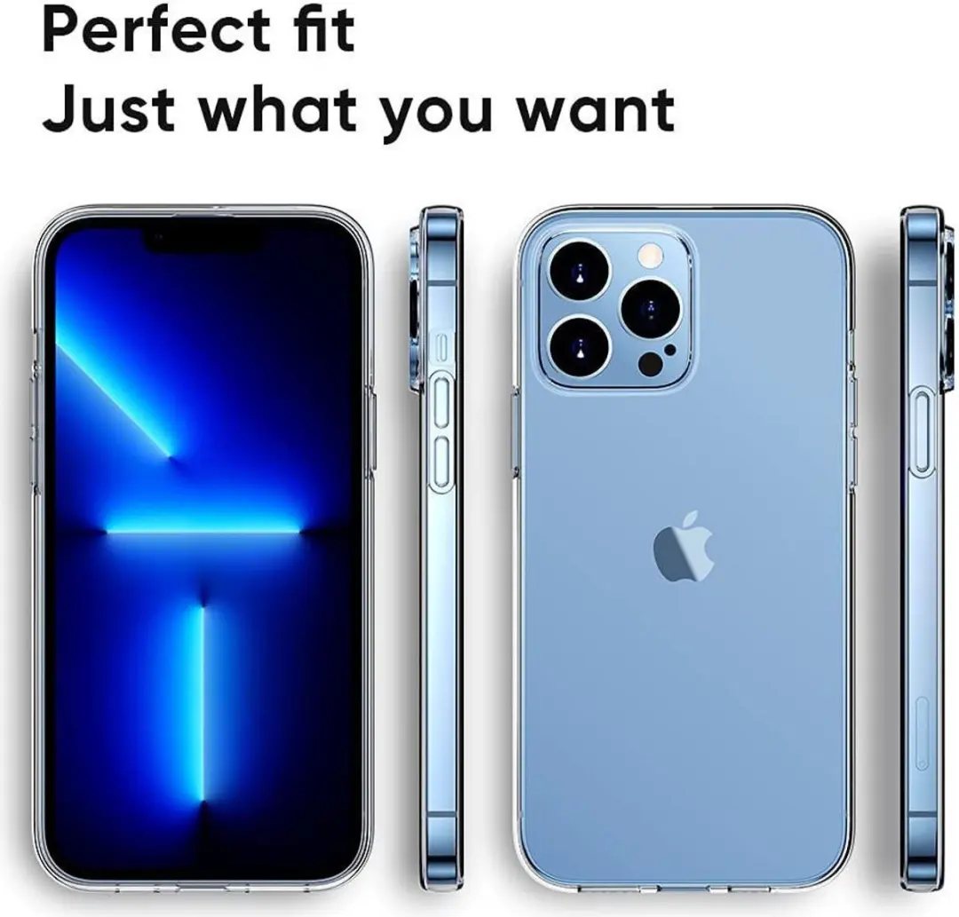 Selected Transparant TPU Hoesje iPhone 13 Pro Max