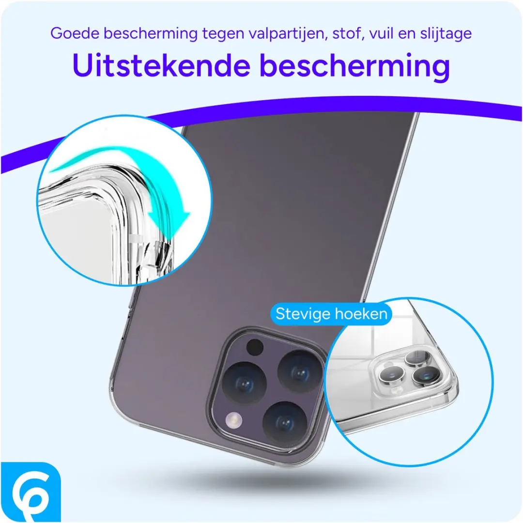 Selected Transparant TPU Hoesje iPhone 15 Pro - afbeelding 6 van 6