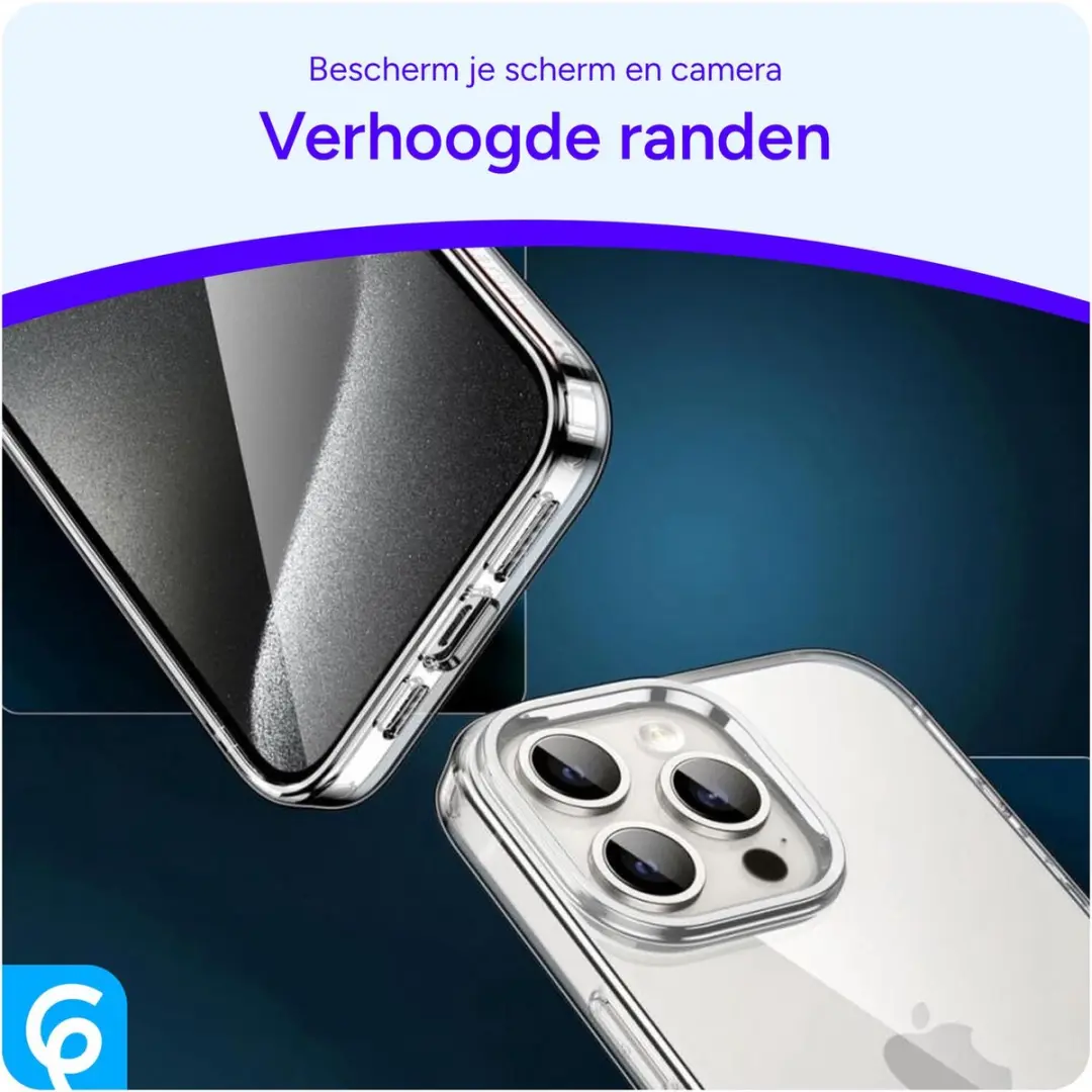 Selected Transparant TPU Hoesje iPhone 15 Pro